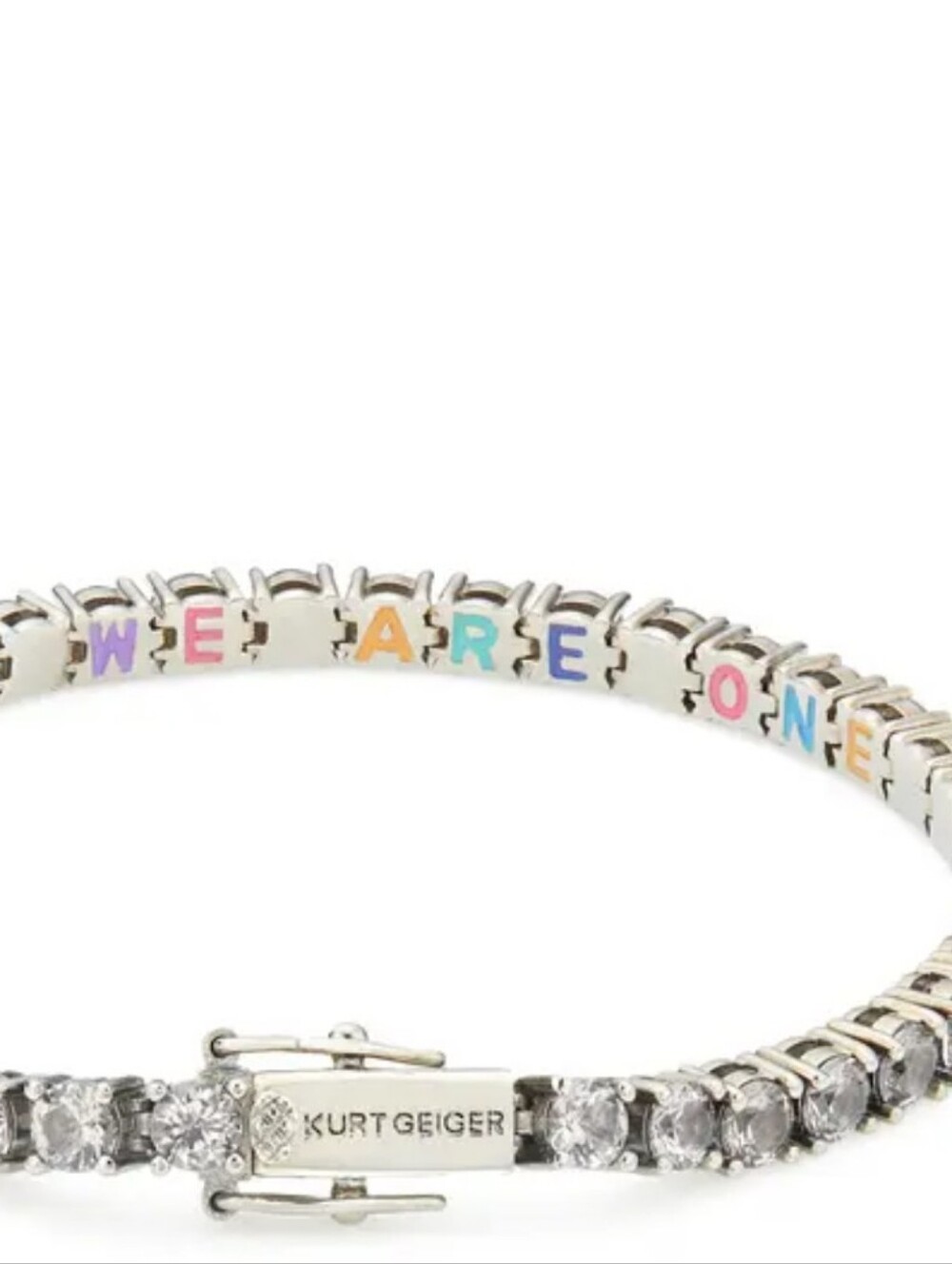 Kurt Geiger Crystal We Are One Bracelet Nib Very Rare - Picture 4 of 6